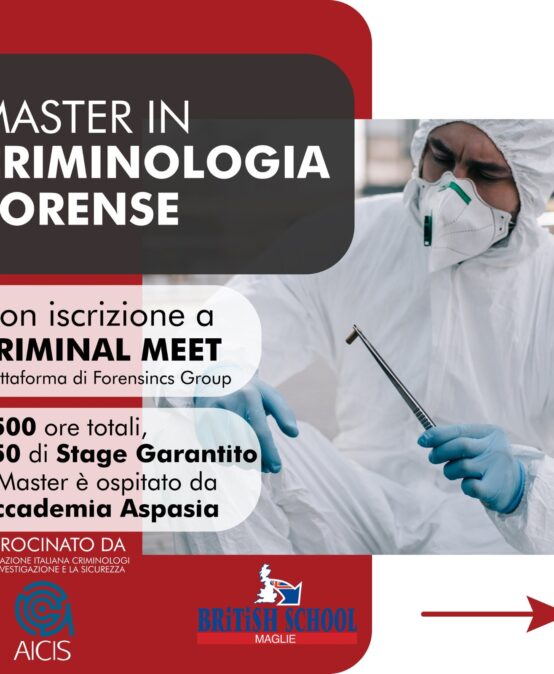 Master Criminologia Forense
