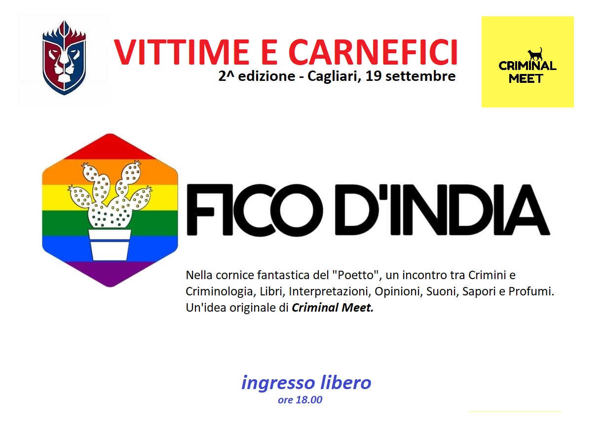 “Vittime e Canefici” 2^ediz., Cagliari